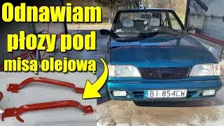 Odnawiam płozy misy olejowej w Polonez Caro Plus