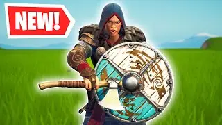Eivor Varinsdottir Skin Gameplay + Review in Fortnite (Assassins Creed)