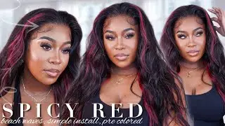 Get This Spicy Red Wine Wig NOW! *MUST HAVE * Wig For Fall ft. Nadula Hair