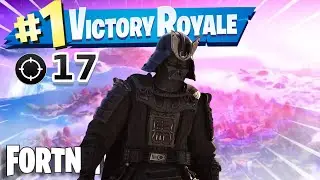 DARTH VADER SAMURAI Skin Gameplay Victoria - Fortnite (4K 60FPS)