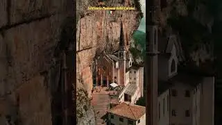 Santuario Madonna della Corona 🇮🇹 &ndash; Italy&rsquo;s Cliffside Miracle! #italy #travel