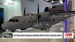 PTDI Teken Kontrak Pengadaan Komponen Aerostructure di Singapore Airshow  - Right Angle