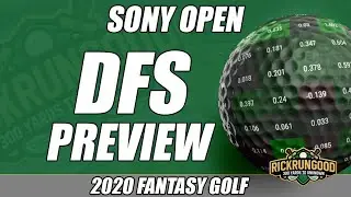 Sony Open | DFS Preview & Picks 2020 - DraftKings Strategy