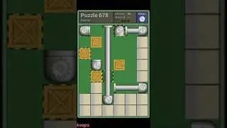 Pushing Machine (Genius) Level Puzzle 678 - Perfect Solution