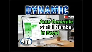 👉 99% People Don&rsquo;t Know This Excel Dynamic Serial Number Trick 😱Practice File Link Below