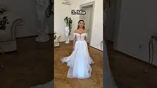 Rochii de mireasă cu bretele colectia 2026 Aryanna Karen #rochiidemireasa #weddingdresses