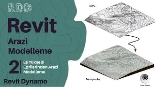 Revit Terrain Modeling | #2 Terrain Modeling from Contours