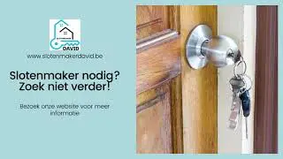 Slotenmaker David - 24/7 standby - 0460 20 73 21 - Belgi&euml;
