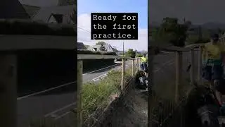 Isle of Man TT races first practice #iomtt #iom first.