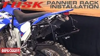 Yamaha WR250R Tusk Pannier Rack Installation