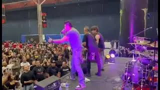 ZRDK ft Doble P Ache en Expotatuajes 2025. Cortes&iacute;a Juancho Sonidero 