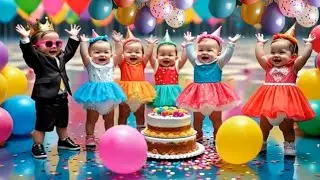 Dudi Dudi Dam Dam | Birthday Party Dance  | Cutest Kids Song