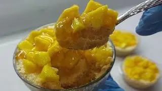 طريقه جديده او ل مره تشوفيها للكنافه بالمانجه ❗️ حاجه كده تخطف القلب والعين مفيش كلام يوصف حلوتها