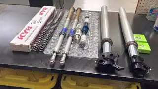 Inside look - JBI Spec WP to KYB SSS Fork Spring Conversion Kit KTM Husqvarna GasGas