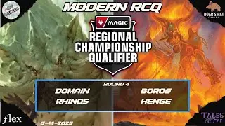 Domain Rhinos VS Boros Henge   [Round 4 RCQ Modern]