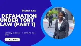 Defamation under tort law with reference to Ghanaian case law