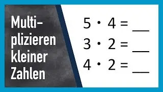 Multiplizieren (Malnehmen) Einführung (ab 2. Klasse)