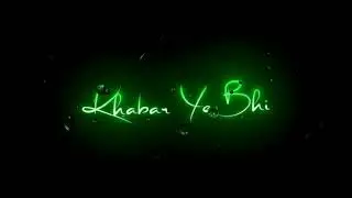 New Trending Glow Text Lyrical Whatsapp Status 😍❤️