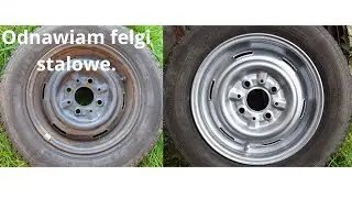 Odnawiam felgi stalowe, Fiat 126p