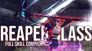 Aura Kingdom - Reaper Class All Skills & Combos