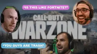 Self improvement YouTubers try Warzone | Feat. @mattdavella @Thomasfrank