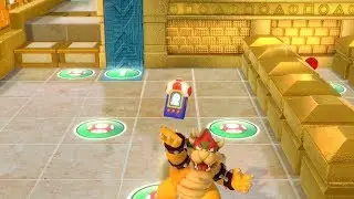 Super Mario Party Partner Party #524 Tantalizing Tower Toys Goomba & Boo vs Bowser & Bowser Jr