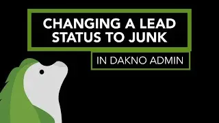 Changing a Lead Status to Junk