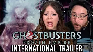 Ghostbusters FROZEN EMPIRE International Trailer Reaction | Ghostbusters Afterlife 2