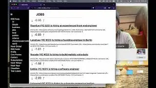 ML assisted jobs search with local model and deduped posts.