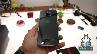 Moto Z Play Unboxing and Hands on - iGyaan 4k
