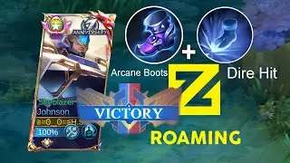 ARCANE BOOTS &DIRE HIT MAGE BUILD FULL DAMAGE GO TO RANK GAME PLAY