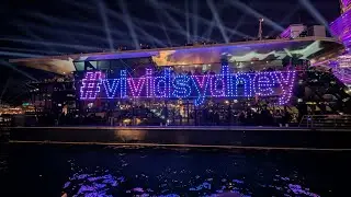 Arriving by Rail in Sydney for Vivid Light Show!