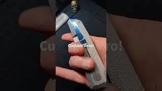 As close to a custom Vero Impulse as a man can get! Timascus kit, lean hollow regrind, wdyt?!