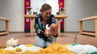 Babysang fra Byåsen kirke i Trondheim