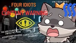 4 idiots Play Content Warning Monster Tosser