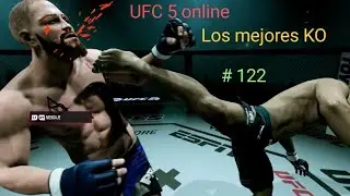 UFC 5 online los mejores KO # 122 #ufc5online #viralvideo #parati 