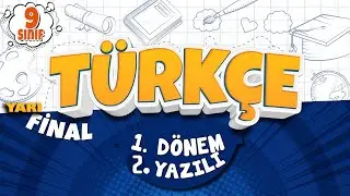 9. SINIF TÜRKÇE YAZILI HAZIRLIK- YARI FİNAL | 1. Dönem 2. Yazılı | 2026