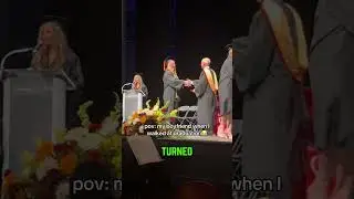 Boyfriend cheers but a little too hard