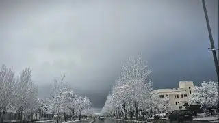 ❄️🌫️ Mashhad after the snow.Quiet streets, cloudy skies, and thoughts that won’t stay still.