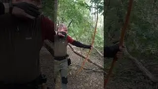 Rinehart Mini Elk Target - Ravensbeak Natureworks Yew Bow #archery #archerylife #sport #shot #nice