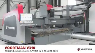 Voortman V310 | the ultimate and most complete plate processing machine