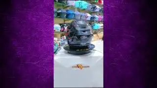 Helm KYT Galaxy Flat R Mimetic Red Paket Ganteng 100% Original KYT
