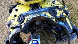 John Deere 1070E, H754, obsługa maszyny czyli szybkie smarowanko, kto smaruje ten jedzie