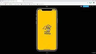 Petshop App Mockup Design-Figma