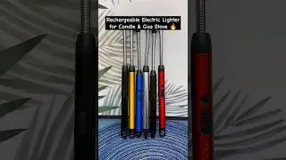 Rechargeable Electric Lighter for Candle & Gas Stove 🔥 #musthaveitem #lighter #gadgets #amazonfinds