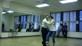 Argentine Tango: Claudio Villagra and Romina Levin workshop giros & enrosques