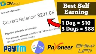 EARN $201.05 | My Earning Proof | Best Self Earning Website | Best Work From Home Jobs