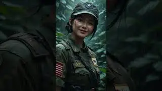 🇲🇾 Malaysian Female Soldier in the Rainforest | Jungle Warfare & Survival Skills #army #malaysia