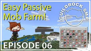 Super Simple Easy Passive Mob Farm! Minecraft Bedrock 1.20 GuildRock S07E06