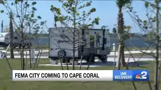 FEMA sets up 105 trailers at Tranquility Lakes RV Resort